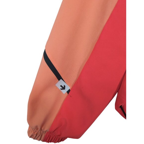 Under Armour Unstoppable Jacket Womens S Orange Full Zip Athletic Athleisure - Picture 7 of 11